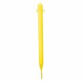 Vestil Yellow Plastic Barricade, Ground Stake, Plastic, 45 H, 2.5 L, 2.5 W, Yellow PCB-Y-G